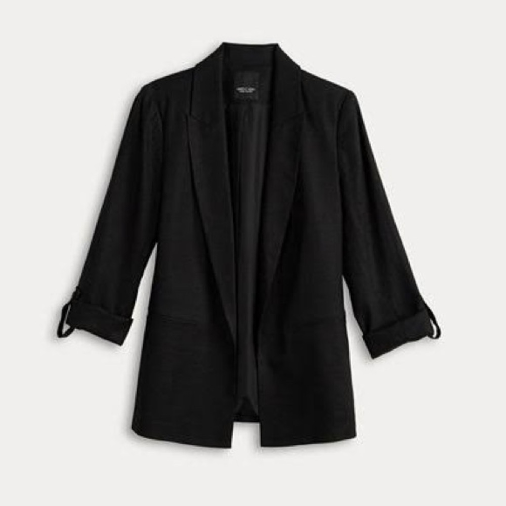 Vera Wang Classic Black Suit Jacket